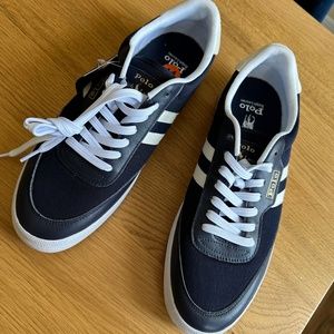 Polo Ralph Lauren Court Suede & Oxford Sneakers size 11